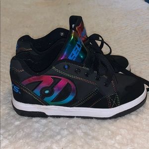 rainbow metallic heely’s